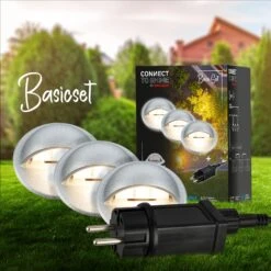 CONNECT TO SHINE Starterset Teak Mit 3er Set LED Bodeneinbaustrahler, IP65 -Briloner Store 8bb69a816ad820c09702f7f79f32f0fb