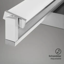 LED Wandleuchte, Mit CCT LED Panel, Dimmbar 52,5 Cm, 15 W, Matt-nickel-chrom -Briloner Store 8c6798c4ec9dc52a1bd306898e9732e0