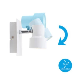 Briloner Rock LED Wandleuchte, Schwenkbar, Warmweißes Licht, Weiß -Briloner Store 8d407a32a2da65c5fd21dc881ae424d1