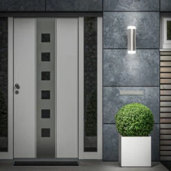 Außenleuchte 19,5 Cm Inkl. 2x GU10 4,7W 400lm Edelstahl -Briloner Store 8fc2c0c618b58bb6d999e16e71dcf53e