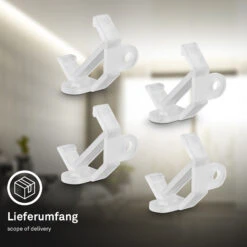 Pimp Your Stripe 4er Set Eckadapter, Für Aluprofile, Transparent -Briloner Store 90a69b6f24acbc92e8eb1f7738435886