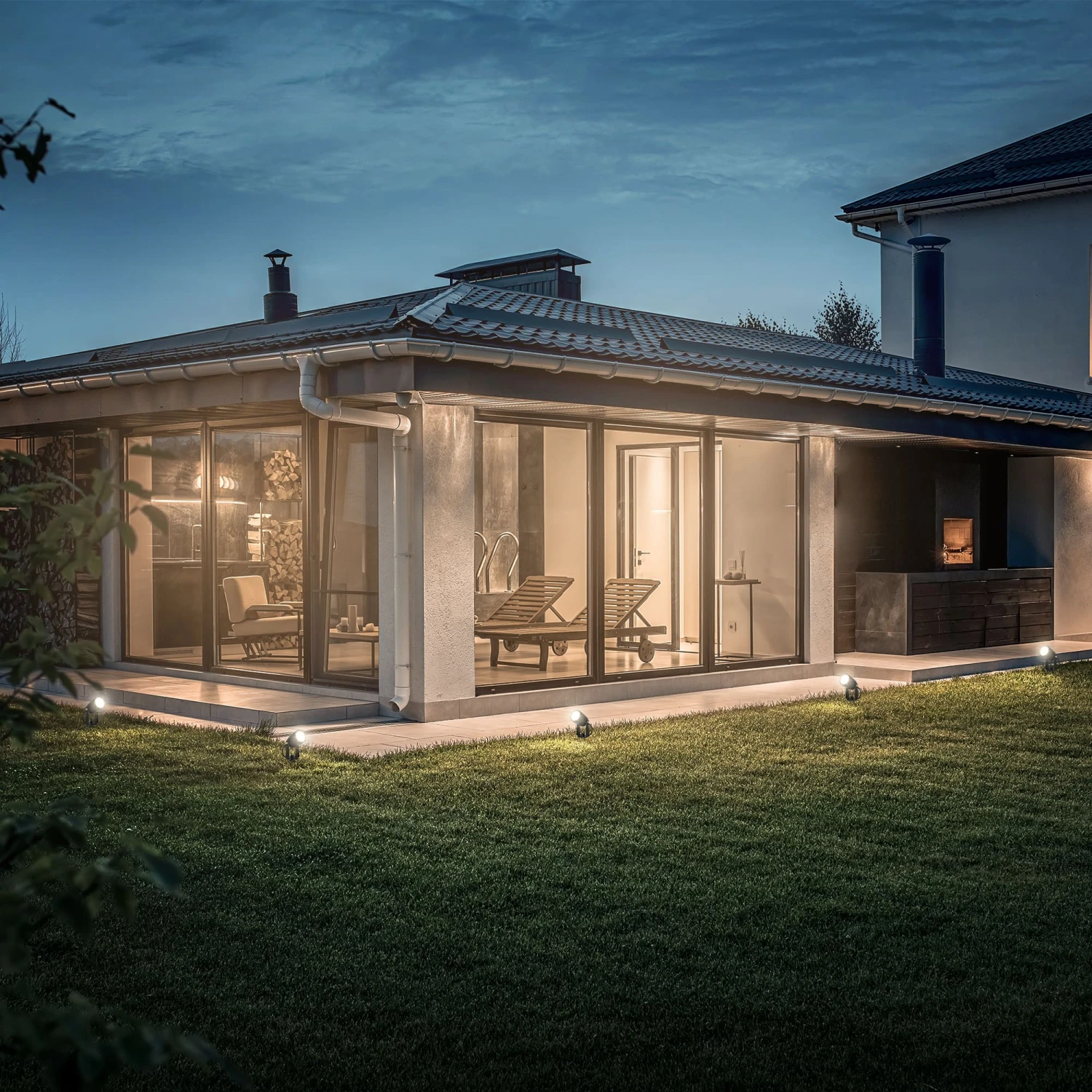 CONNECT TO SHINE Starterset Iris Mit 3er Set LED Wegeleuchten, IP65 8 CONNECT TO SHINE Starterset Iris Mit 3er Set LED Wegeleuchten, IP65 – Bild 8