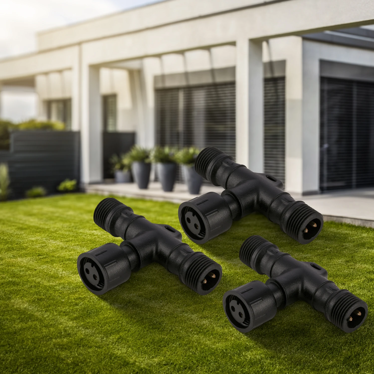 CONNECT TO SHINE 3er Set T-Verbinder Für System-Erweiterungen, IP67 5 CONNECT TO SHINE 3er Set T-Verbinder Für System-Erweiterungen, IP67 – Bild 5