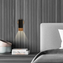 Briloner Plek Wandleuchte, Schwenkbar, Holz, 1-flammig, Schwarz -Briloner Store 95649cb81a84f600fc16d7b6bb87b2cd