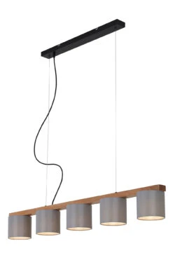 Pendelleuchte, 110 Cm, Max. 25 W, Grau