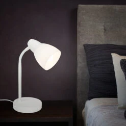 Tischleuchte, 30 Cm, Max. 25 W, Weiß -Briloner Store 9d116017b96f179bacc3cbed23b9677e