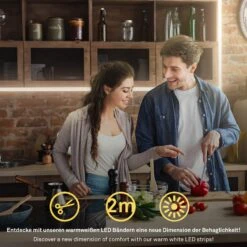 Pimp Your Stripe LED Strip 2m Mit Schalter + Alu-Profil Schwarz -Briloner Store 9e345210bfe789a6649e7bae6661cb6a