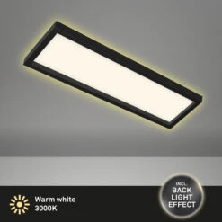 LED Panel, 58,2 Cm, 3000 LUMEN, 22 WATT, Schwarz -Briloner Store a0c5483e851141320492180a2c4d1744