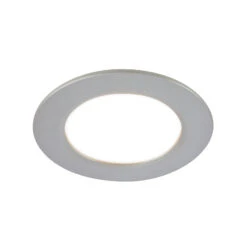 Briloner Store 41 3er Set CTS Einbauleuchte, 8,5 Cm, 4W, 300lm Chrom-matt