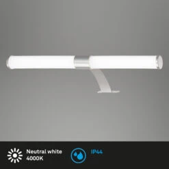 LED Spiegelleuchte 40 Cm 6 Watt 720lm Chrom -Briloner Store a191b20fc6d5ce1c4359abb4620fef2d