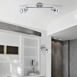 LED Spotleuchte 11,5 Cm 4W 350lm Chrom -Briloner Store af4856b96e5853c78f78e741d800e8c4