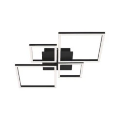 LED Frame 75 Cm 2x48W 4000lm Schwarz