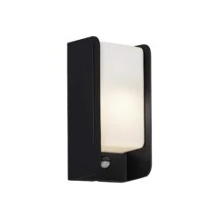 Sensor Außenleuchte 25,5 Cm 1x Exkl E27 12W Schwarz