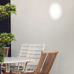 LED Außenleuchte Ø 21 Cm 8W 1200lm Weiß -Briloner Store aussenleuchte wandleuchte weiss 3a4a610b2e02c1832ecb2afd550821a5