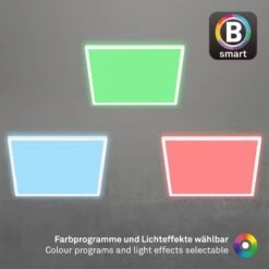 B Smart RGB/W-LED Panel, 42 Cm, LED-Platine, 22 W, 2700 Lm, Weiß -Briloner Store b smart rgb w led panel weiss d410c4f7b2e42e86c5a00d5784524623