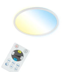 CCT LED Panel, Ø 42 Cm, 22 W, 3000 Lm, Weiß