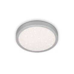 LED Deckenleuchte Ø 28 Cm 18W 2000lm Silber