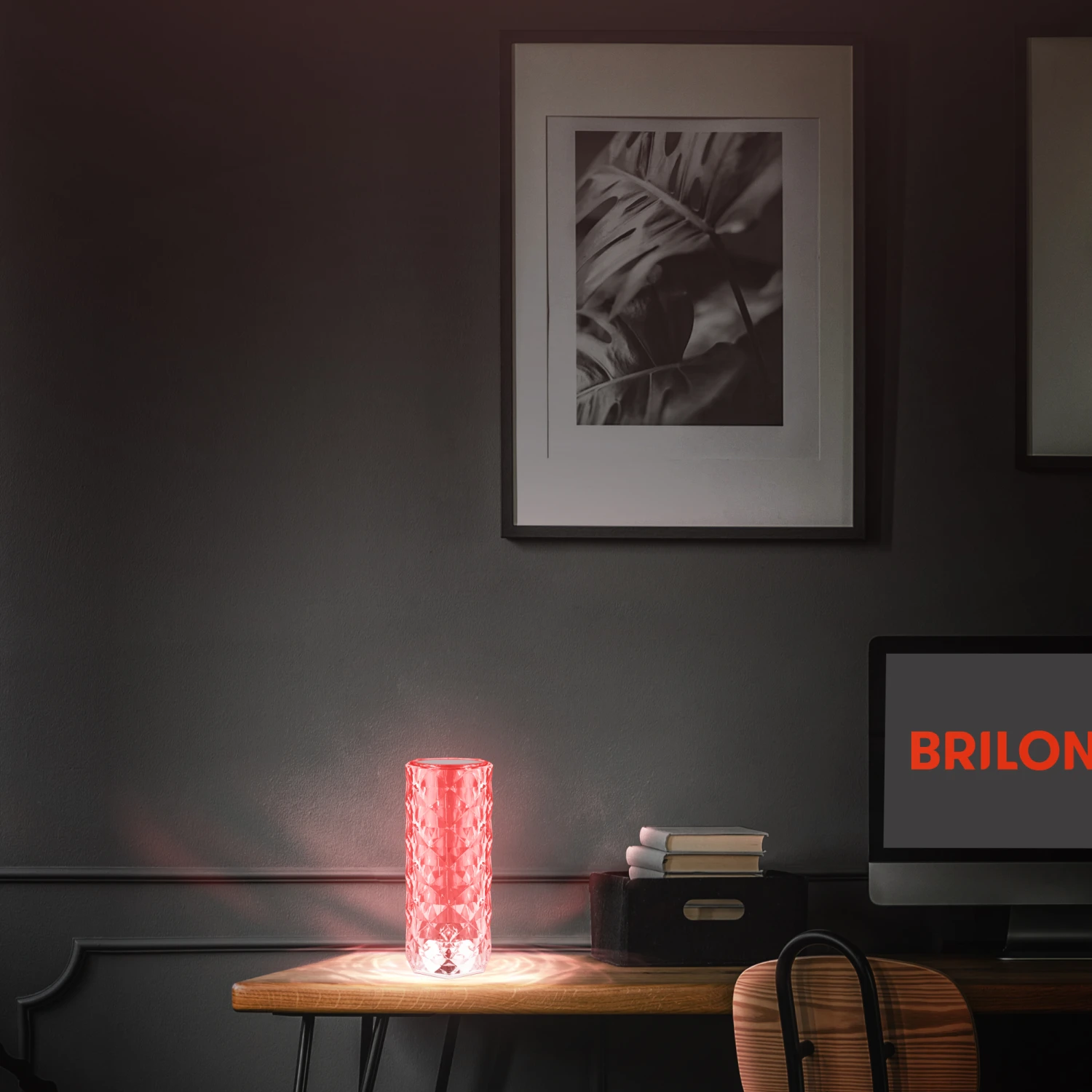 LED Akku-Tischleuchte, 21,5 Cm, 2,3W, 65lm Transparent 2 LED Akku-Tischleuchte, 21,5 Cm, 2,3W, 65lm Transparent – Bild 2