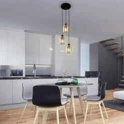 Pendelleuchte, 120 Cm, 3x E27, Max. 10W, Smoke 7 Pendelleuchte, 120 Cm, 3x E27, Max. 10W, Smoke -Briloner Store b869cff730286859d827c1a3b533b6ac