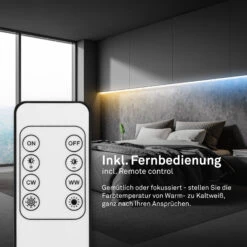 Pimp Your Stripe LED Strip 2m, CCT Mit FB + Alu-Profil Schwarz 12 Pimp Your Stripe LED Strip 2m, CCT Mit FB + Alu-Profil Schwarz -Briloner Store ba511294987b257ebbf741ae127dfc8d