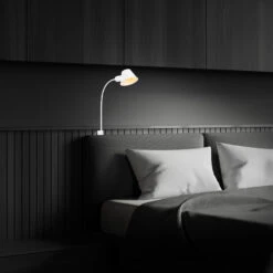 Klemm-/Steckerleuchte Ø 14 Cm 1x Exkl. E27 10W Weiß -Briloner Store bettleuchte matt weiss 2d7212af770ad850a7110ca716f0d53d