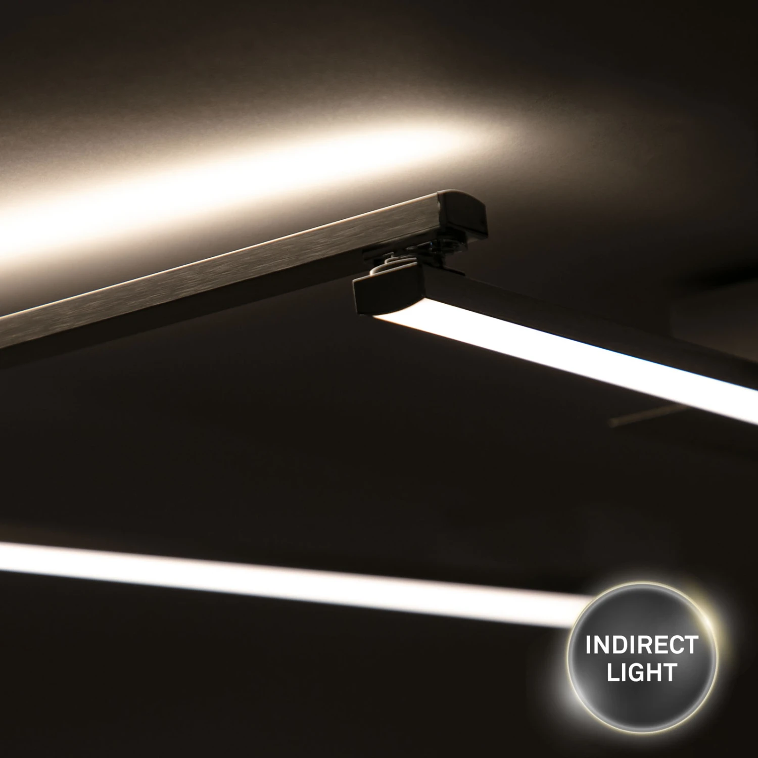 B Smart CCT LED Deckenleuchte, 227,2 Cm, LED-Platine, 24 W, 2600 Lm, Alufarbig-chrom 5 B Smart CCT LED Deckenleuchte, 227,2 Cm, LED-Platine, 24 W, 2600 Lm, Alufarbig-chrom – Bild 5