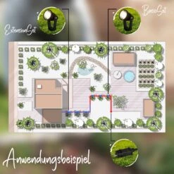 CONNECT TO SHINE Erweiterungsset Lilis Mit 3er Set LED Gartenstrahler, IP65 -Briloner Store c0bcd5fcf8ba819a029989e4bc3171fa