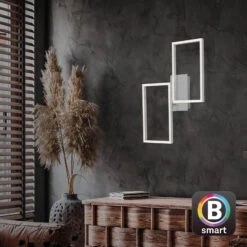 CCT LED Deckenleuchte, 50 Cm, 30 W, 3300 Lm, Aluminium -Briloner Store cct led deckenleuchte alu smart home e870029fb7630043e820a7aa0590fc47