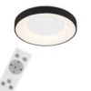 CCT LED Deckenleuchte, Ø 48,4 Cm, 36 W, Schwarz