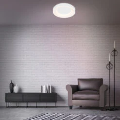 CCT LED Deckenleuchte, Ø 48,4 Cm, 36 W, Weiß -Briloner Store cct led deckenleuchte mit fernbedienung weiss 1xled platine milieu2 4b044cad92130d37e1c09f166f145c2f