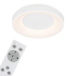 CCT LED Deckenleuchte, Ø 48,4 Cm, 36 W, Weiß
