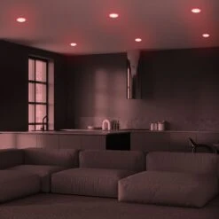 LED Einbauleuchten-Set, Ø8,4 Cm, 3x LED, 5 W, 460 Lm, Weiß -Briloner Store cct led einbauleuchten set mit rgb weiss 35bc92274642ad5bce9dfcf4ed8df338