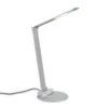 CCT-LED Schreibtischleuchte, 83 Cm, LED-Platine, 12 W, 680 Lm, Silber