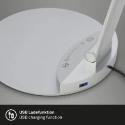 CCT-LED Schreibtischleuchte, 83 Cm, LED-Platine, 12 W, 680 Lm, Silber -Briloner Store cct led schreibtischleuchte silber da5906ed2e0c2fb813982ff0e2cb2278