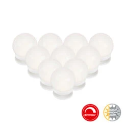 LED CCT Spiegelleuchte Ø 5 Cm 10x6W 600lm Weiß -Briloner Store cct led spiegelleuchte im hollywood stil 10xled freisteller2 3833557026c8014876ffaa7884f690b8