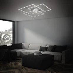 LED CCT Frame 70,3 Cm 3x16W 1700lm Chrom -Briloner Store cct led wand und deckenleuchte chrom alu 3xled 16w milieu1 2965101dee700b7e2caf2b9a0c3ea7a9