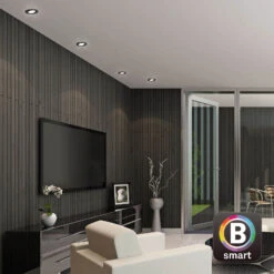 3er Set CCT RGB Einbauleuchte, Ø 8,6 Cm, 4,9 W, 400 Lm, Schwarz -Briloner Store cct rgb einbauleuchte 3er set schwarz smart home 59571709965105a79f76cb15675eb8f5