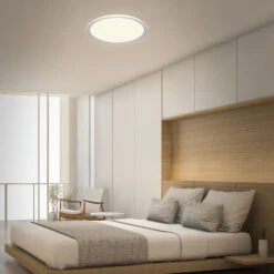 CCT RGB LED Deckenleuchte, Ø 50 Cm, 40 W, Grau -Briloner Store cct rgb led deckenleuchte schlafzimmer ba19009d06e34ac51774490de9fce2f5