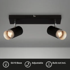 Briloner Plek Wandleuchte, Schwenkbar, Drahtapplikation, 2-flammig 10 Briloner Plek Wandleuchte, Schwenkbar, Drahtapplikation, 2-flammig -Briloner Store d5249ae10c8213be14ffc6a4887f9f11