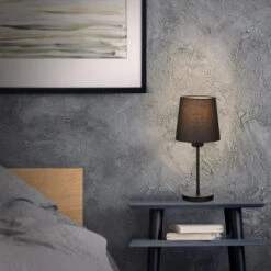 Tischleuchte, 31,4 Cm, Max. 25 W, Schwarz -Briloner Store d6bb41eec4174d20524e0d9bdf375444