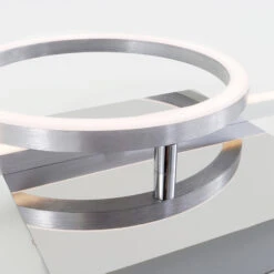 LED Frame 38 Cm 12W 1200lm Chrom 10 LED Frame 38 Cm 12W 1200lm Chrom -Briloner Store d8b27139b2d73f32d40c4b7209753cb2