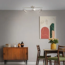 Briloner Sub Deckenstrahler, Schwenkbar, Warmweißes Licht, Matt-Nickel -Briloner Store dc674122c63b64755ef5c1bc03b93456