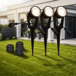 CONNECT TO SHINE Erweiterungsset Lilis Mit 3er Set LED Gartenstrahler, IP65 -Briloner Store dc9289774631c696412065f1ca64a0dd