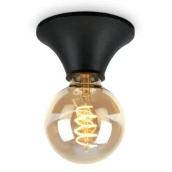 Deckenleuchte 6 Cm 1x Exkl. E27 Max. 10 Watt Schwarz -Briloner Store deckenleuchte e27 schwarz freisteller 17ae23682d8daa8de22e01464b6207ba