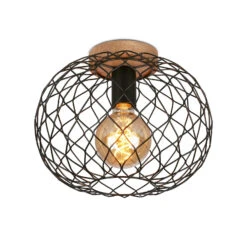 Deckenleuchte Ø 30 Cm 1x Exkl E27 40W Schwarz -Briloner Store deckenleuchte holz schwarz e27 exkl freisteller2 f0b57e03d50a9def39676aa69f6f68c6