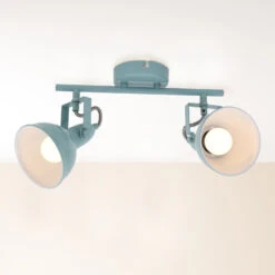 Briloner Soft Deckenstrahler, Schwenkbar, 2-flammig, E14 Fassung, Mint-Weiß -Briloner Store deckenleuchte mint weiss 2xe14 milieu1 069b744480c4e25cf98a5477ac398028