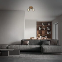 Briloner Korbo Deckenstrahler, Korboptik, Schwenkbar, Holz, 2-flammig 8 Briloner Korbo Deckenstrahler, Korboptik, Schwenkbar, Holz, 2-flammig -Briloner Store e1dcd57bb23695ce26721adb5cec33a3