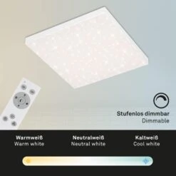 CCT LED Panel, 45 Cm, 24 W, Weiß -Briloner Store e3b6e21b2c5114f62d455862134edb99