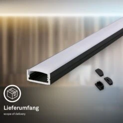 Pimp Your Stripe LED Strip 2m, Smart CCT + Alu-Profil Schwarz 18 Pimp Your Stripe LED Strip 2m, Smart CCT + Alu-Profil Schwarz -Briloner Store e3f2d49008c87440f6bdc21f24111978