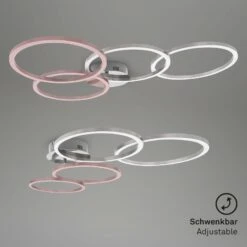 CCT LED Deckenleuchte, 95,8 Cm, 30 W, Alu-Chrom 17 CCT LED Deckenleuchte, 95,8 Cm, 30 W, Alu-Chrom -Briloner Store e3f690ae5674b48dace0bbb1ac4fc6e1